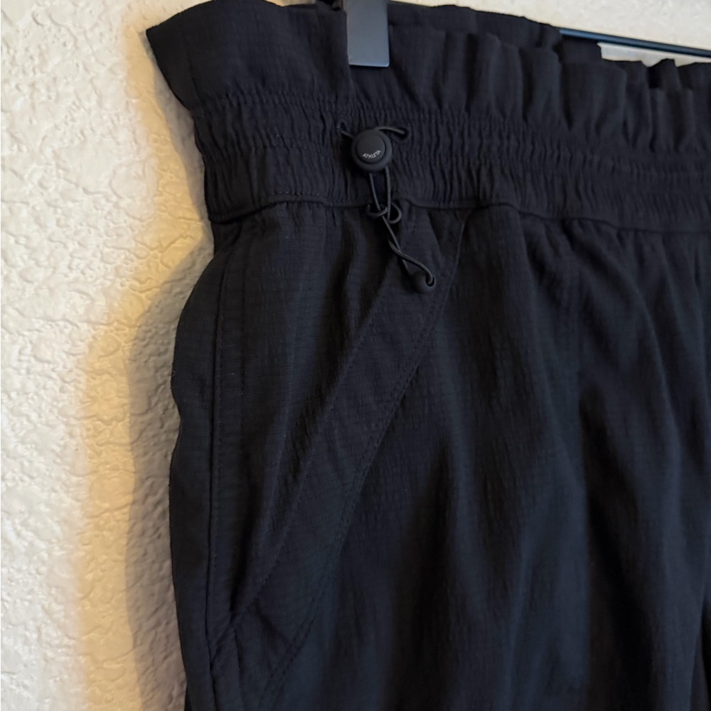 Athleta Trekkie High Rise Parachute Pants 14P Black - Picture 7 of 13